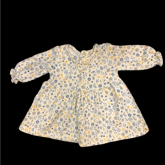 Carters infant baby fleece winter deer dress - Picture 1 of 7
